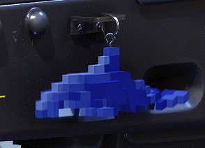 Dolphin charm