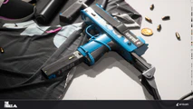 ISEUL-T weapon skins were posted on the Official Art Discord