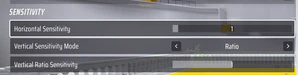 Gyro Sensitivity Settings