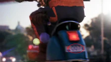A Vespa-like motorbike with a 007 license plate seen in the first teaser for THE FINALS.