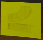 Yellow note with Embark's logo
