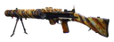 Slightly angled view of the Lewis Gun Scrapyard Scars.