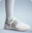 SLIP-ON TRAINERS WHITE
