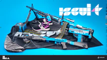 ISEUL-T weapon skins were posted on the Official Art Discord